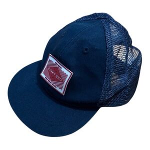 BinkyBro Ponto Navy Blue Infant Toddler Mesh Trucker Snapback Hat Cap‎